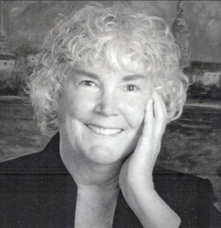 Black and white photo of Ann Staley
